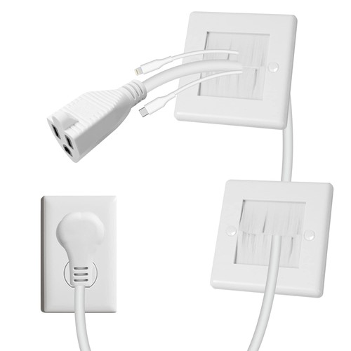 Wall cable management - wall,
