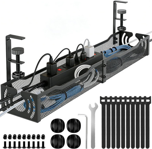Cable management under - cable, 25.3''